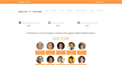 Desktop Screenshot of englishforitalians.com